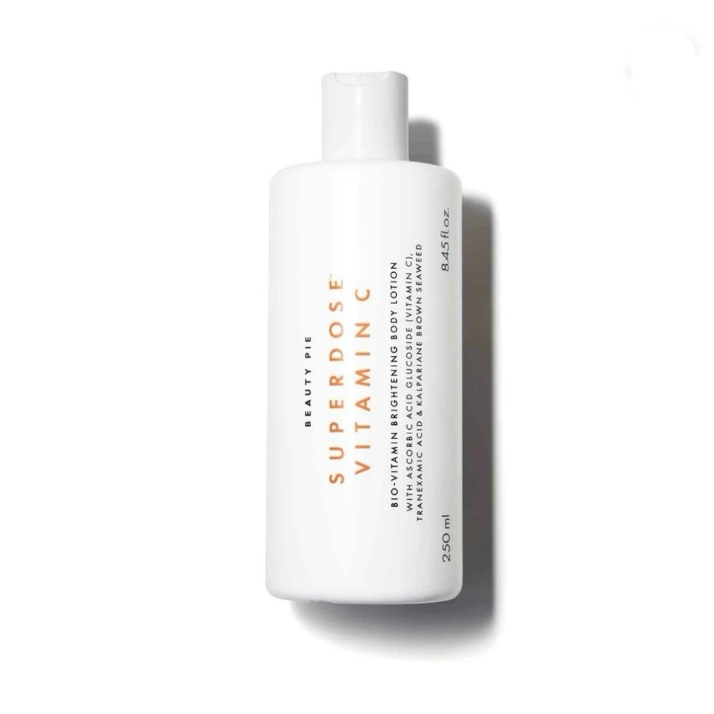 Beauty Pie Superdose Vitamin C Bio-Vitamin Brightening & Firming Body Lotion.